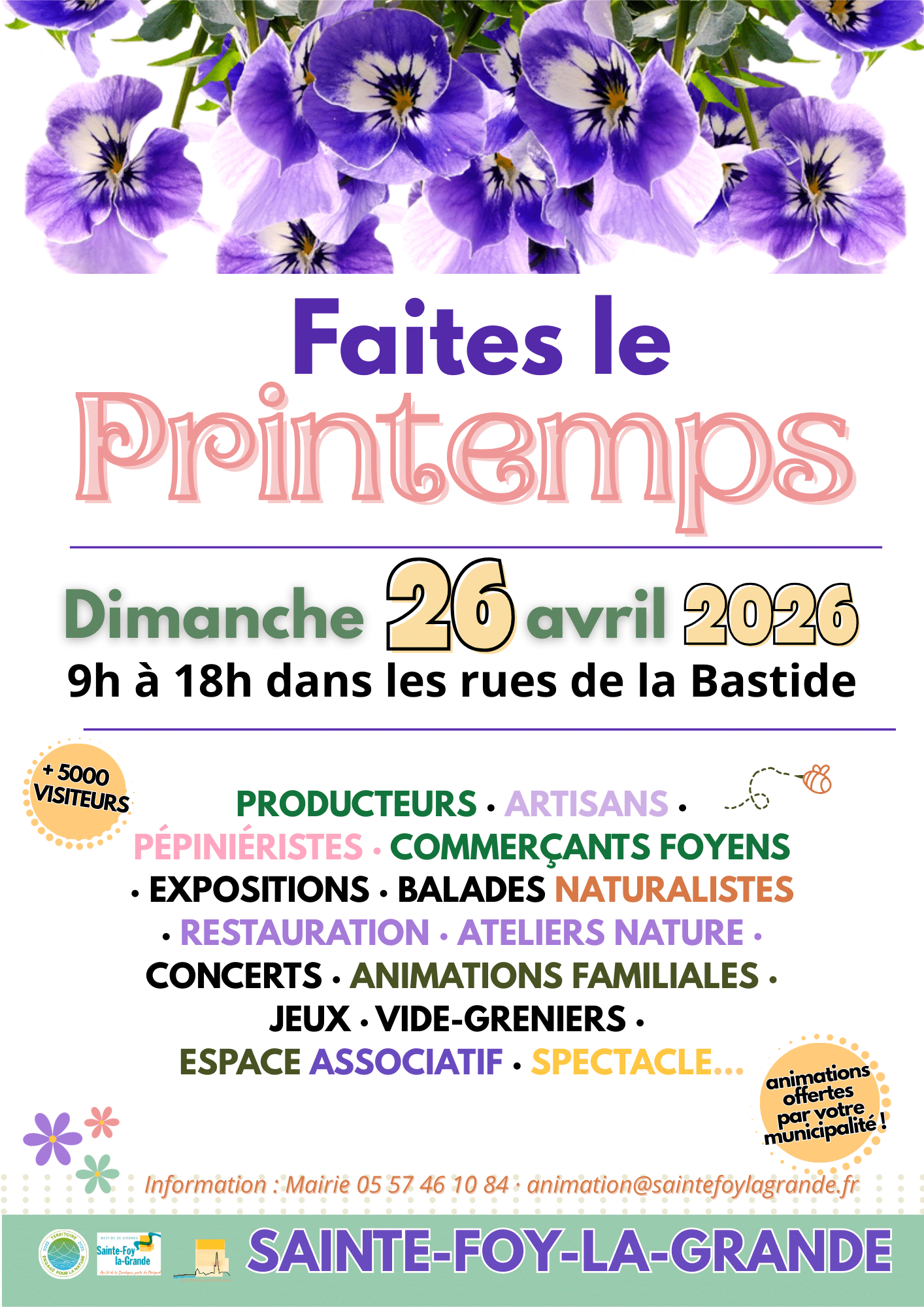 affiche Faites le printemps 26.04.26