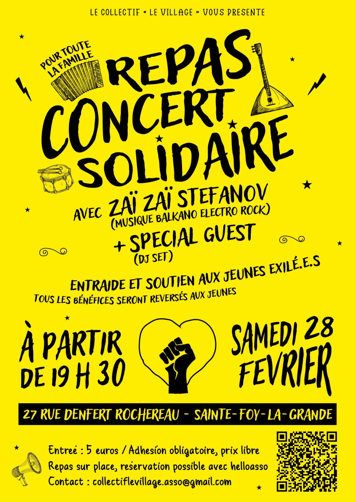 repas concert solidaire 28.02.26