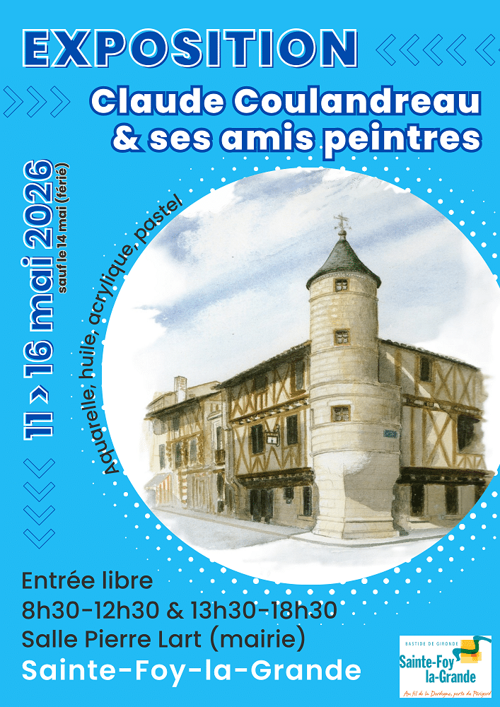 affiche exposition claude coulandreau & ses amis 11-16.05.26(1)