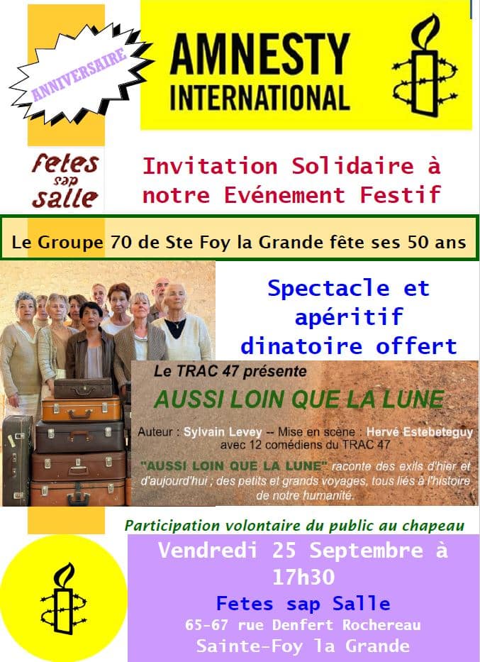 amnesty international 50 ans 25.09.26