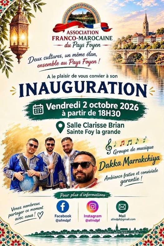 inauguration AFMDPF 02.10.26